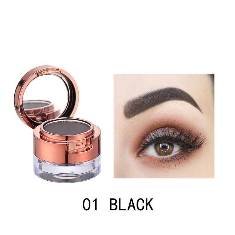 Oogmake-up, dubbele laag wenkbrauwpoeder, wenkbrauwversterker, kleurcrème, styling voor volle wenkbrauwen, waterdicht, langdurig, cosmetica voor vrouwen.