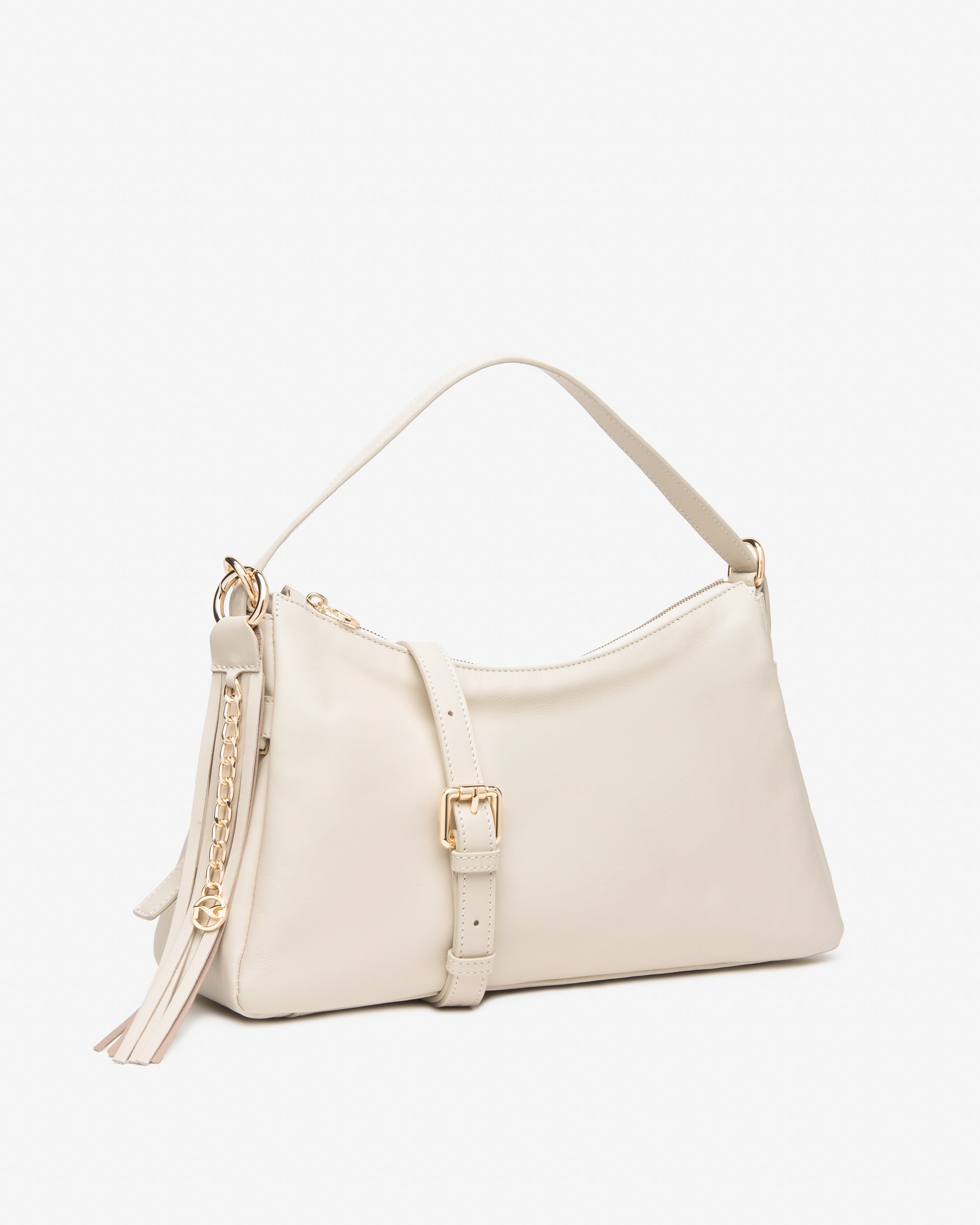 Hobo-Tasche aus Leder für Damen