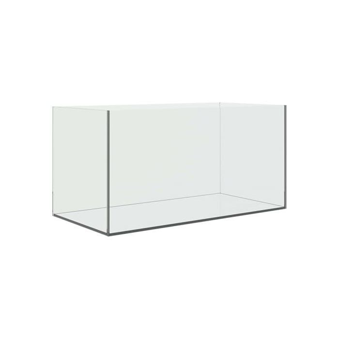 Rectangular glass aquarium - vidaXL - 60x30x30 cm - White - Sturdy glass - Smooth edges - Seamless