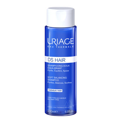 Uriage DS Hair Shampooing Doux Équilibrant Gentle Balancing Shampoo Kaikille hiustyypeille 200 ml 200 ml