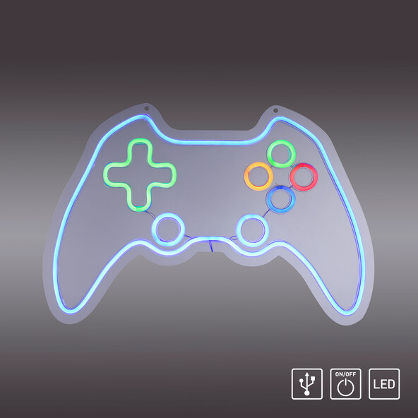 LED-Neon-Schild Gamer
