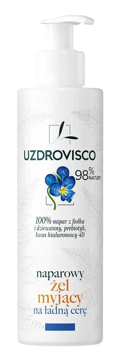 Uzdrovisco Fiołek Naparowy żel Myjący na Ładną Cerę