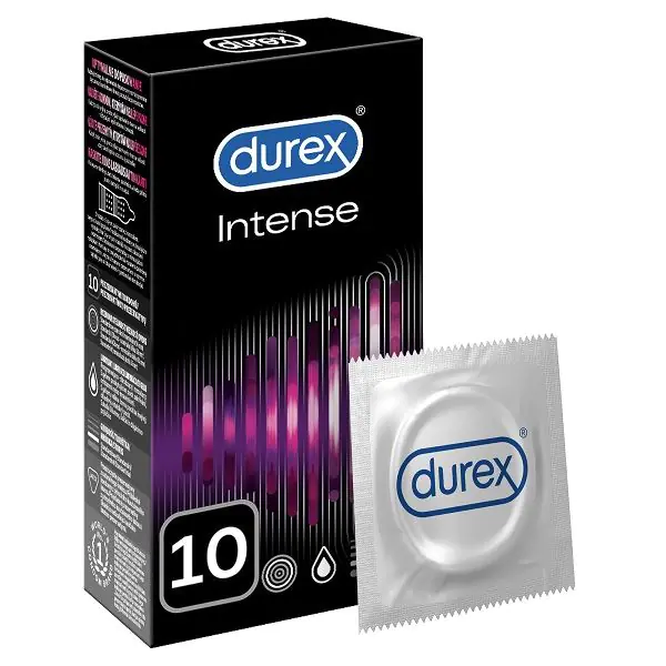 Durex Intense Prezerwatywy, 10 szt.