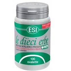 ESI Esi Ten Herbs + Strong 100 Ovalettes Suplemento dietético para el estreñimiento