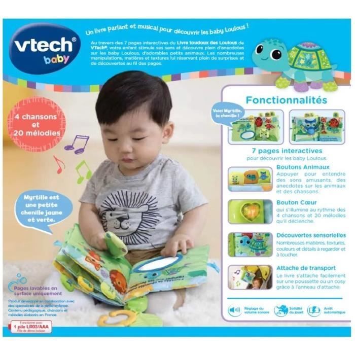 VTECH BABY - Livre Interactif Toudoux des Loulous