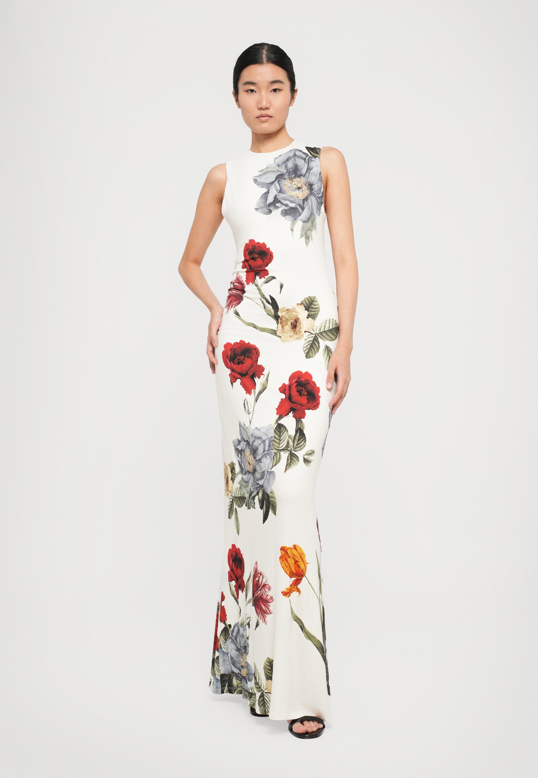 Alice + Olivia DELORA OPEN MAXI JURK - Maxi jurk - veelkleurig