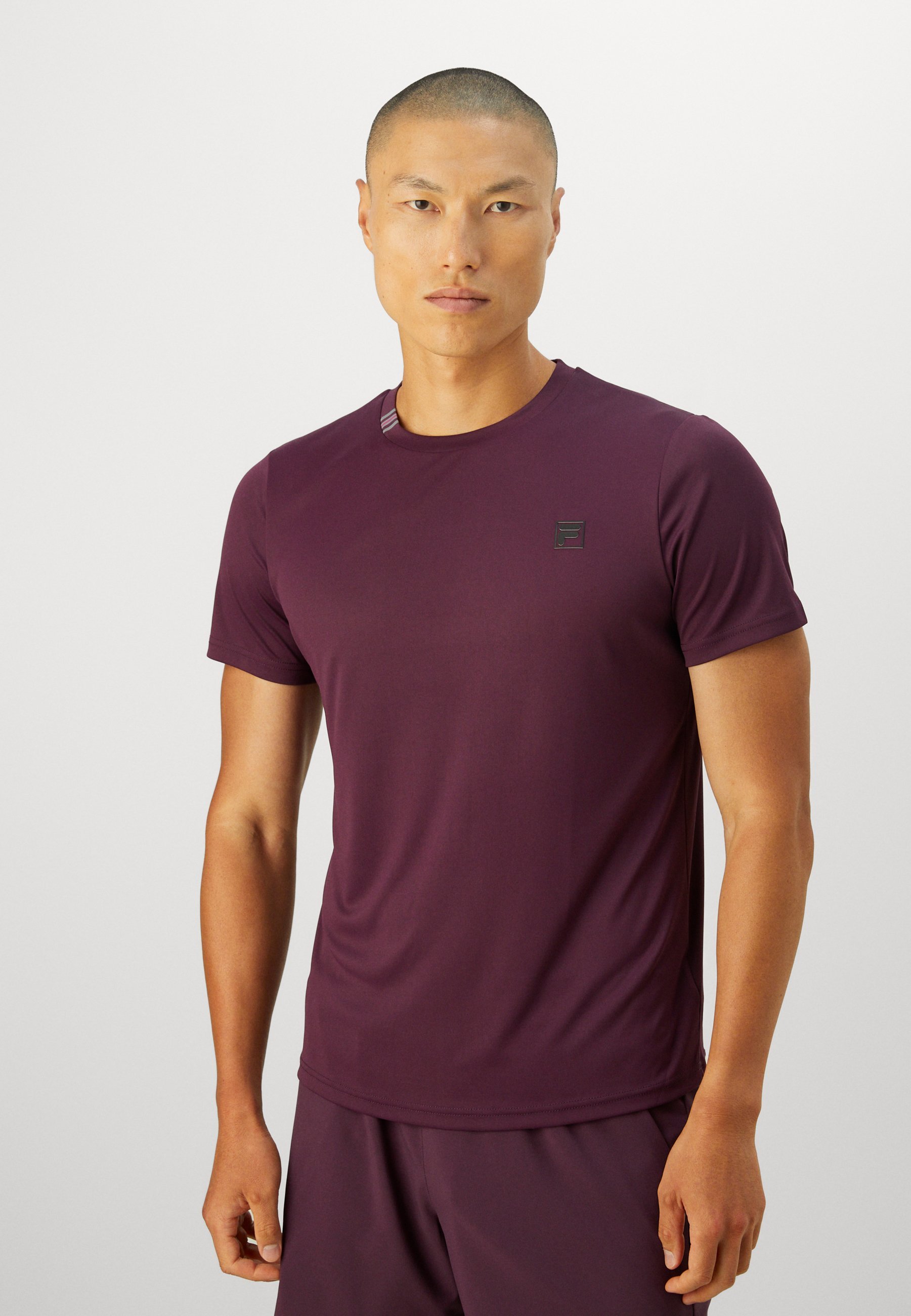 Fila MATEO - T-shirt stampata - color mora