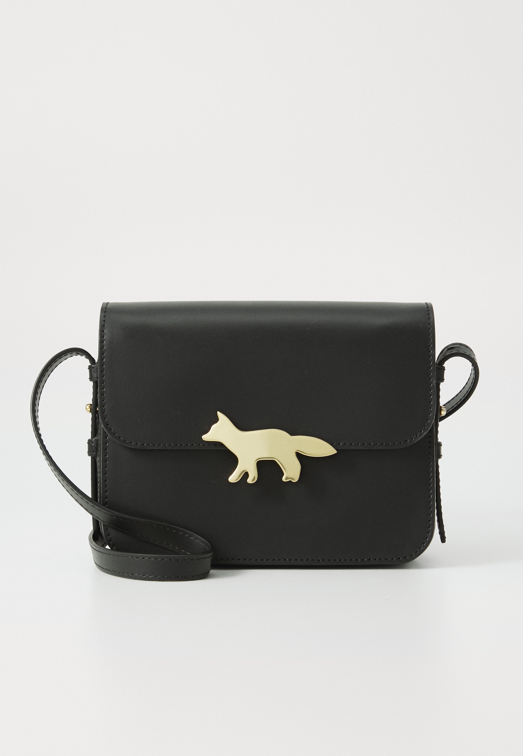 Maison Kitsuné EDIE BAG - Borsa a tracolla - nera