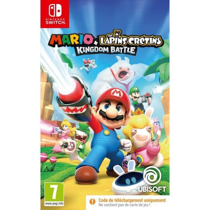 Mario + Rabbids Kingdom Battle (Código en la caja) Juegos para Nintendo Switch