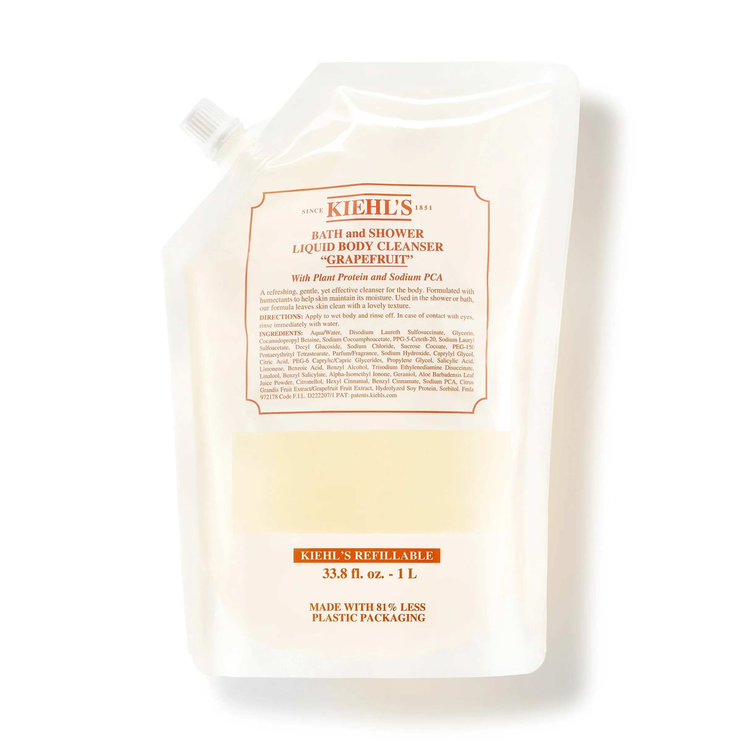 Detergenti & Esfolianti Grapefruit Bath And Shower Liquid Body Cleanser - Bagno e Doccia