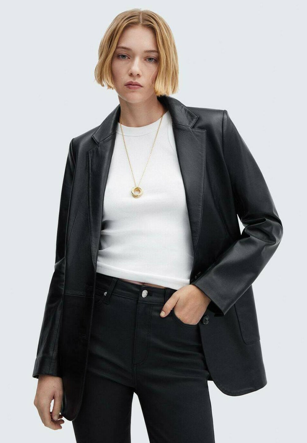 Jeans Mango Skinny Fit - neri