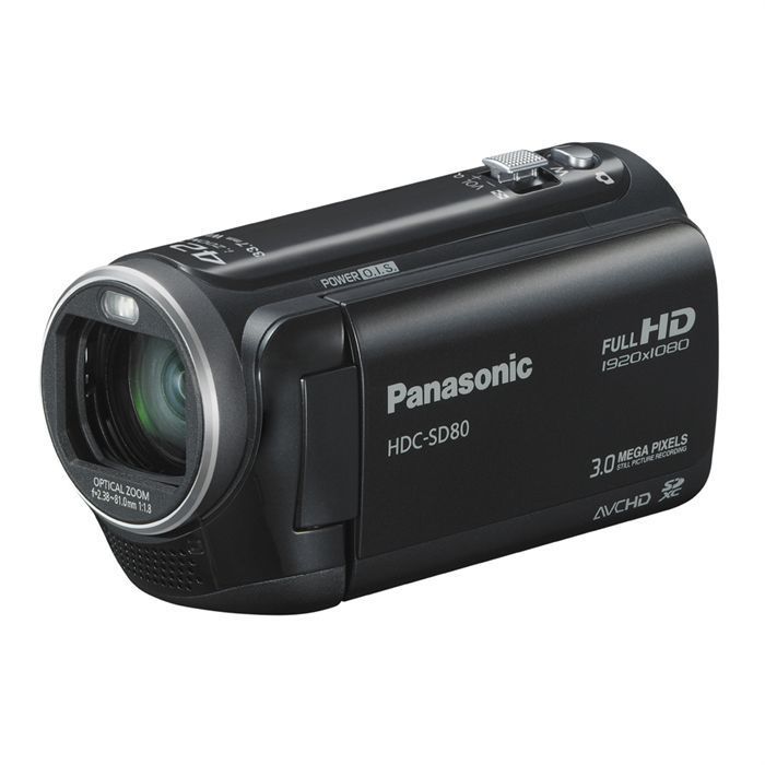PANASONIC HDC-SD80 nero