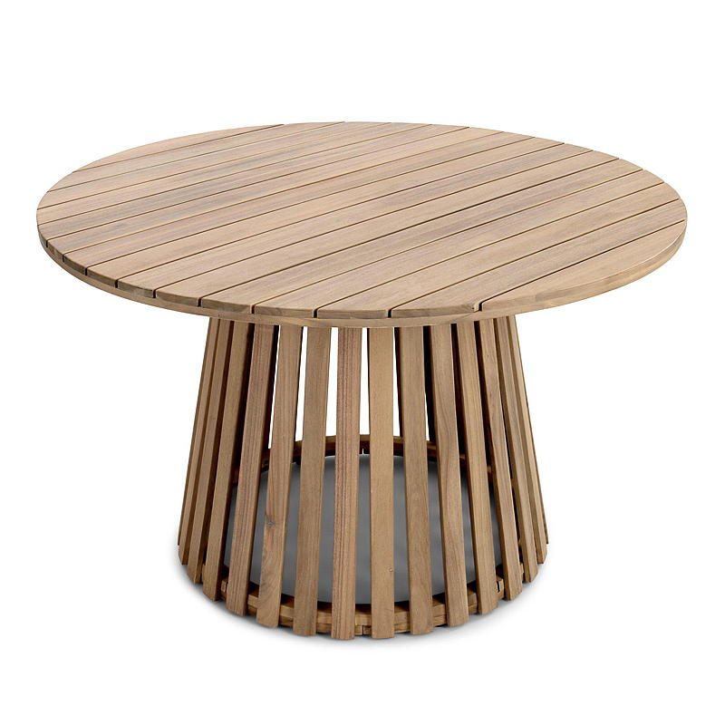 Spisebord ø 120 cm, akacie, Rollo