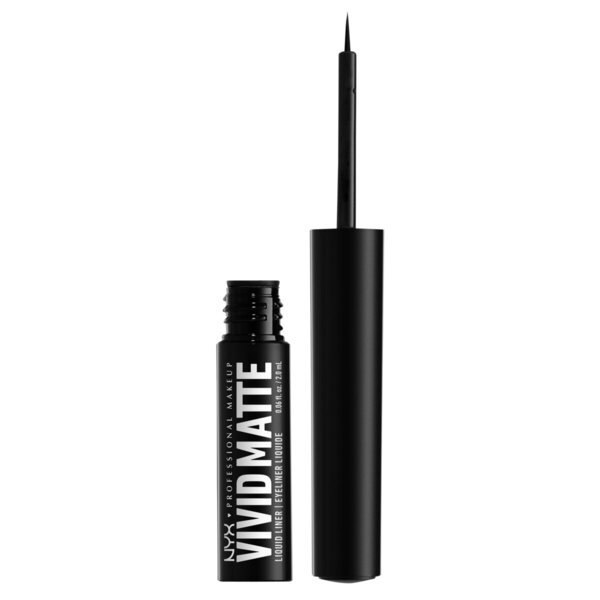 NYX Professional Makeup 01 Black Vivid Matte течни ајлајнер