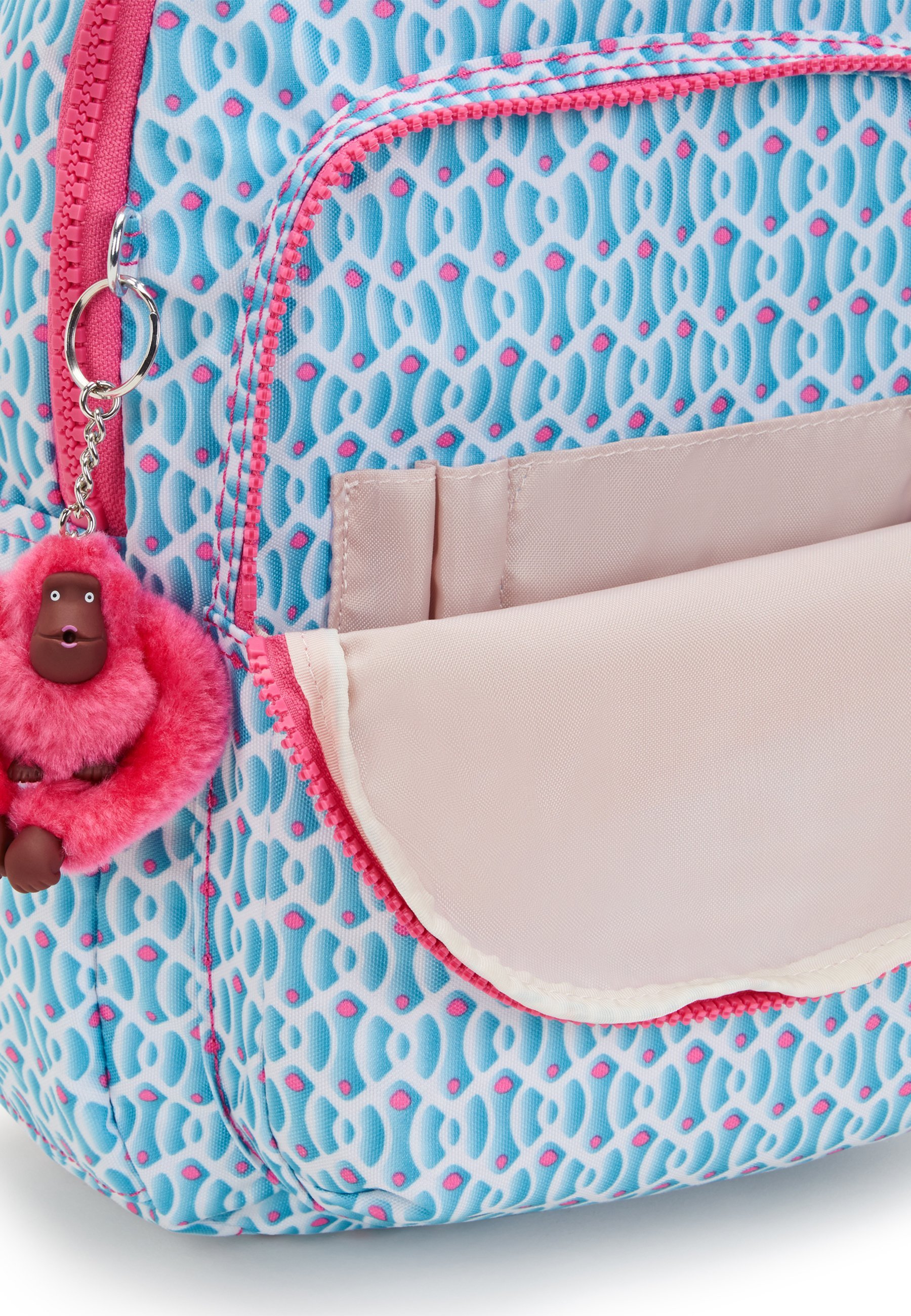 Kipling SEOUL S BTS PRT AC - Schooltas - dromerige geometrische combinatie