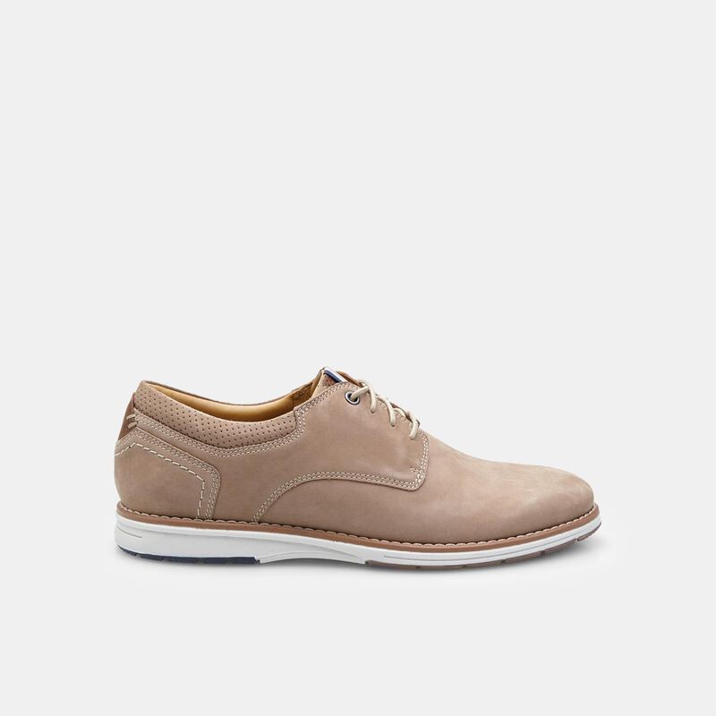 BATA Męskie buty sznurowane z nubuku