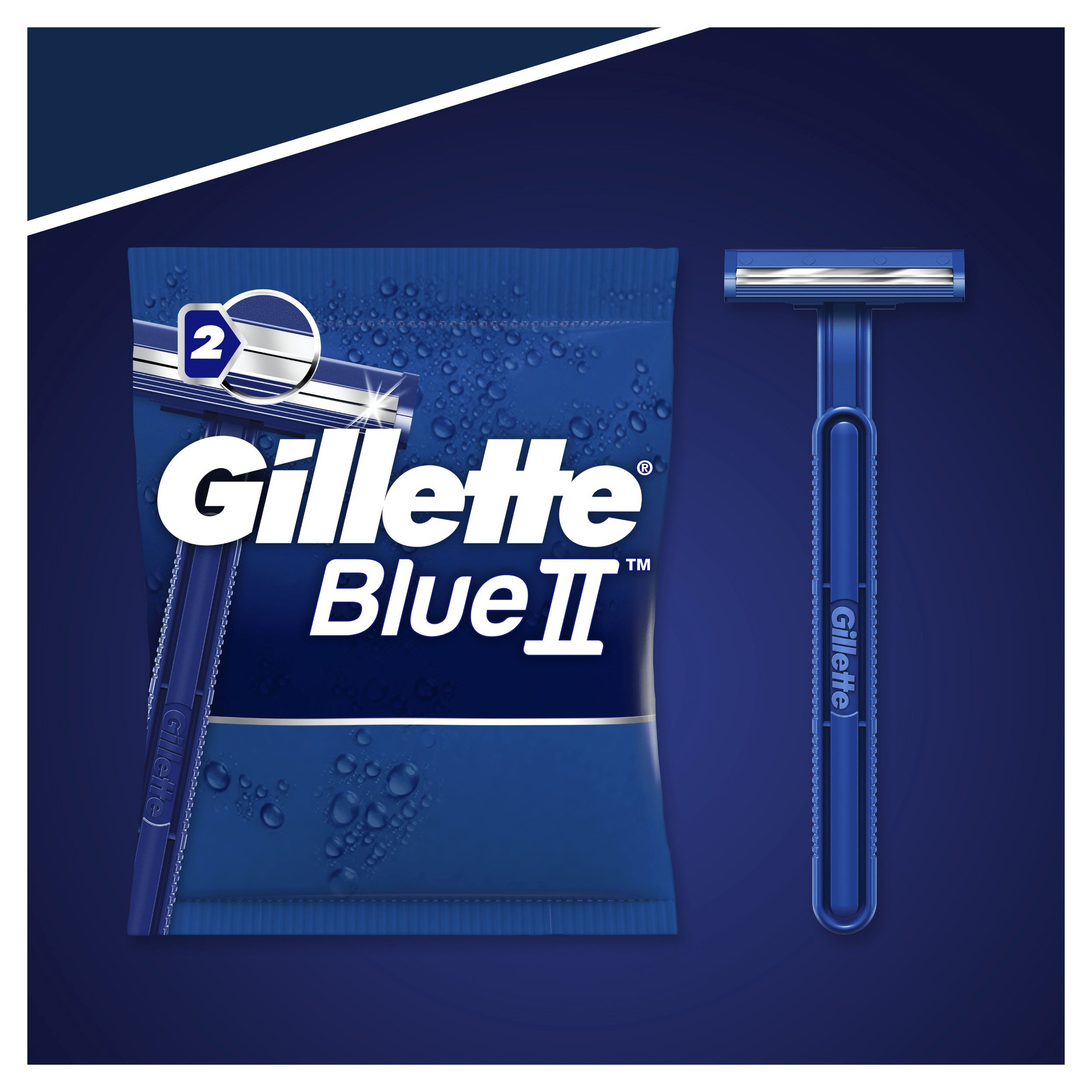 Blue II Normalne britvice Britvice