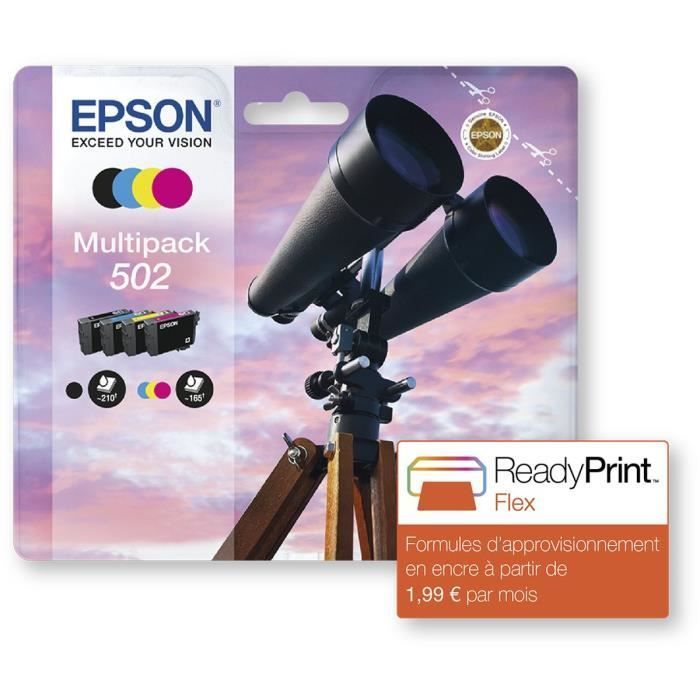 EPSON Multipack 502 - Verrekijker - Zwart, Cyaan, Magenta, Geel (C13T02V64020)