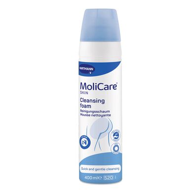 Mousse limpiadora para higiene íntima Molicare 400 ml