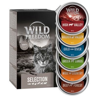 Wild Freedom Adult Trays 6 x 85 g
