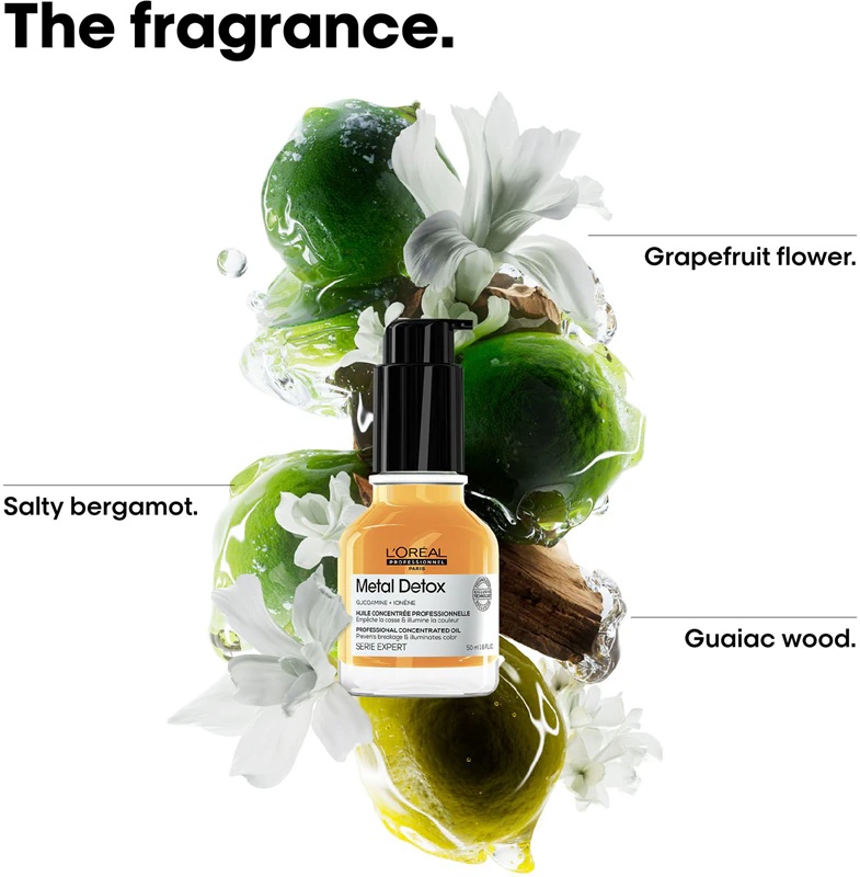 L'Oréal Professionnel Serie Expert Metal Detox хранљиво уље за косу за третман крхке косе