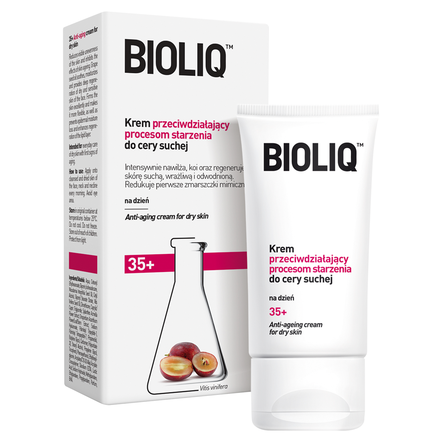Bioliq 35+ senėjimą stabdantis paakių kremas 15 ml 35+