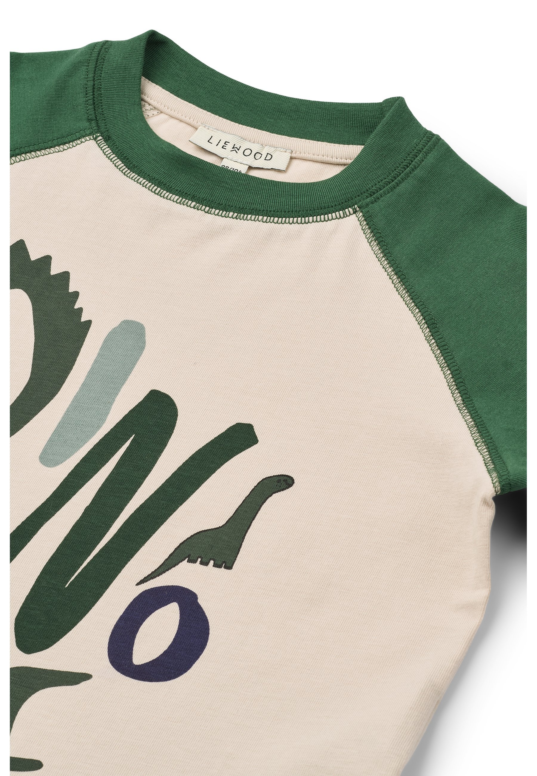 Liewood ELLINGTON UNISEX - Top met lange mouwen - tuingroen/zandkleur
