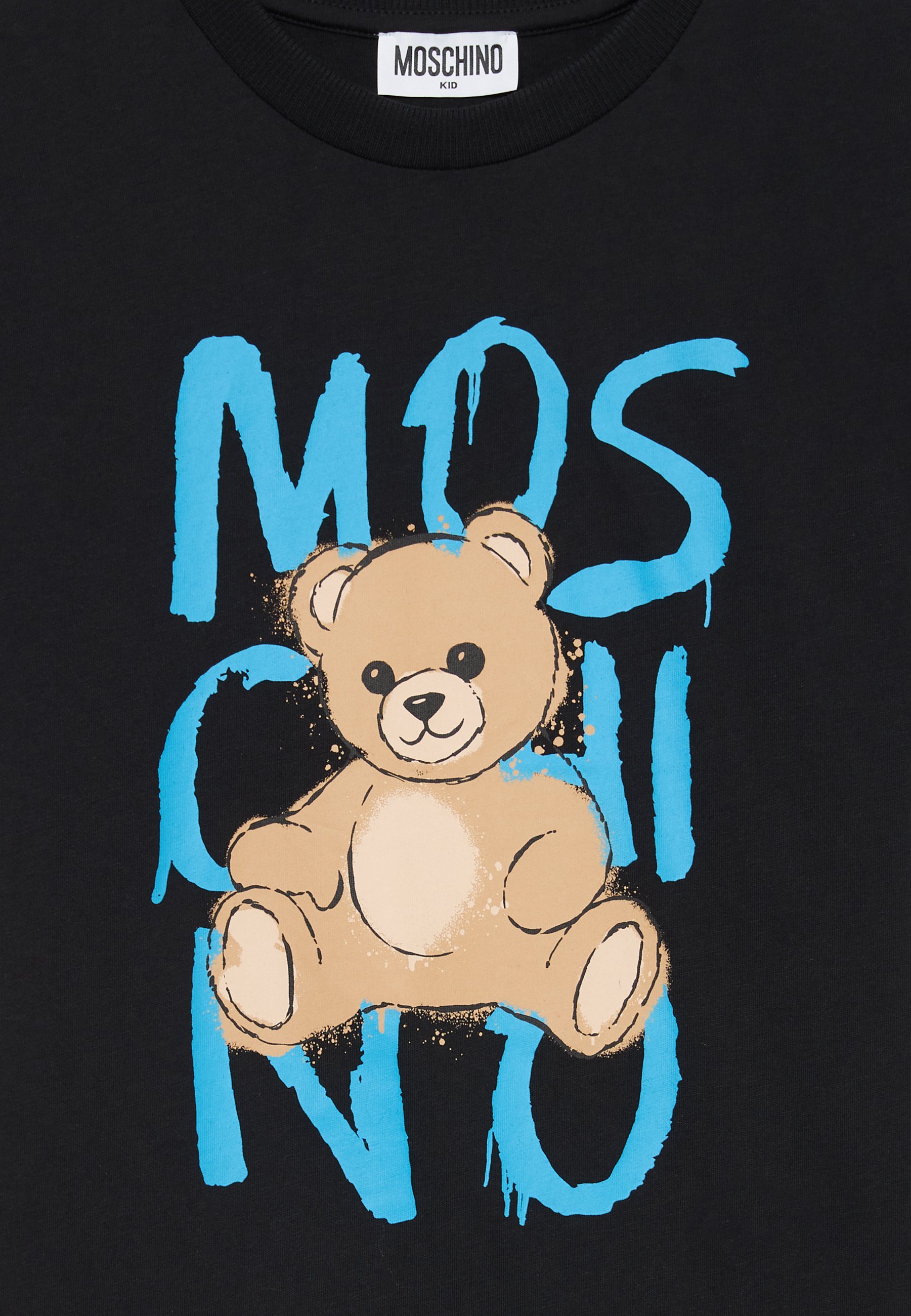 MOSCHINO MAXI UNISEX - T-shirt met print - nero