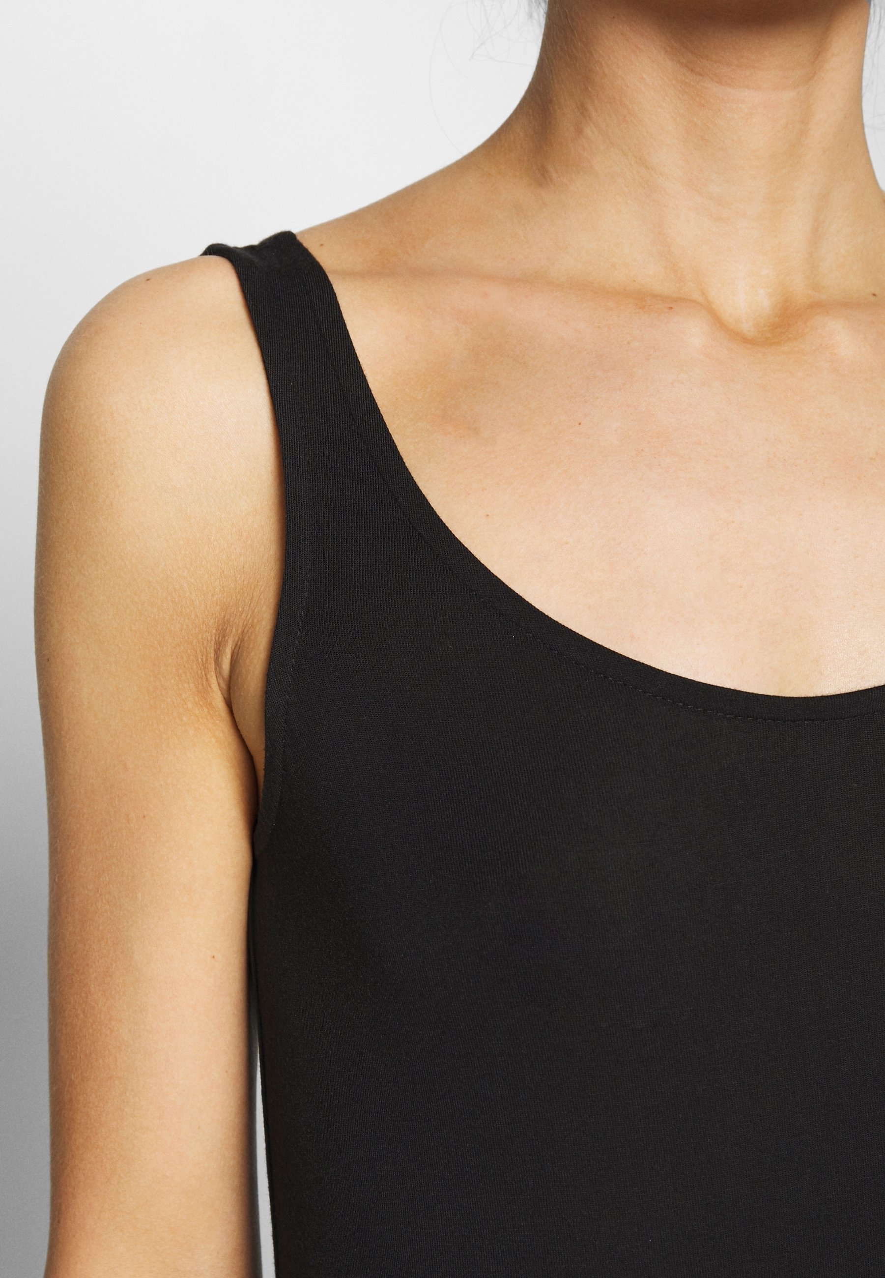 Pieces Jerseykjole - svart