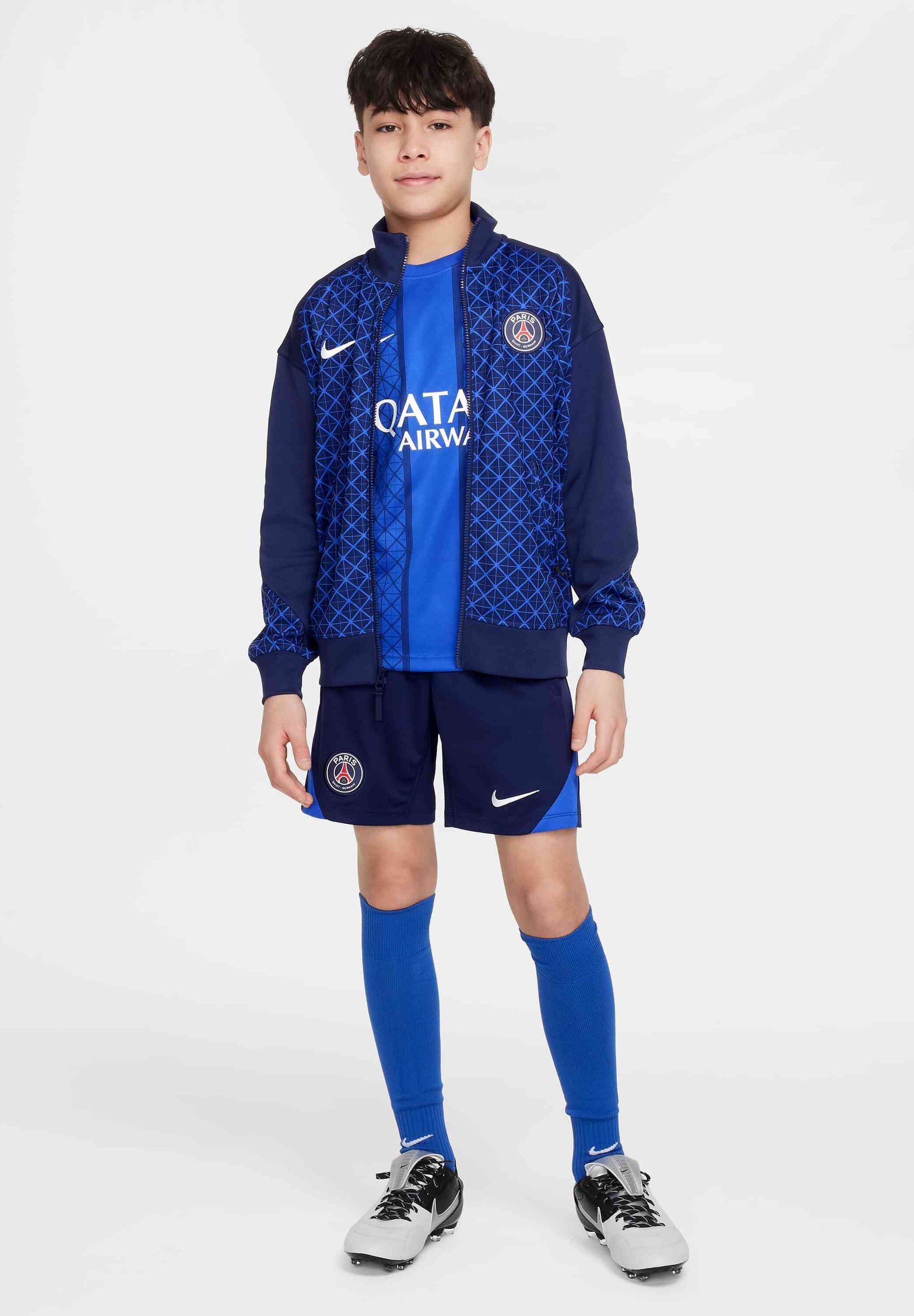 Nike Performance PARIS GERMAIN PSG YNK DF ACDPR - Sweatshirt met rits - midnight navy/hyper royal/white geen sponsoring