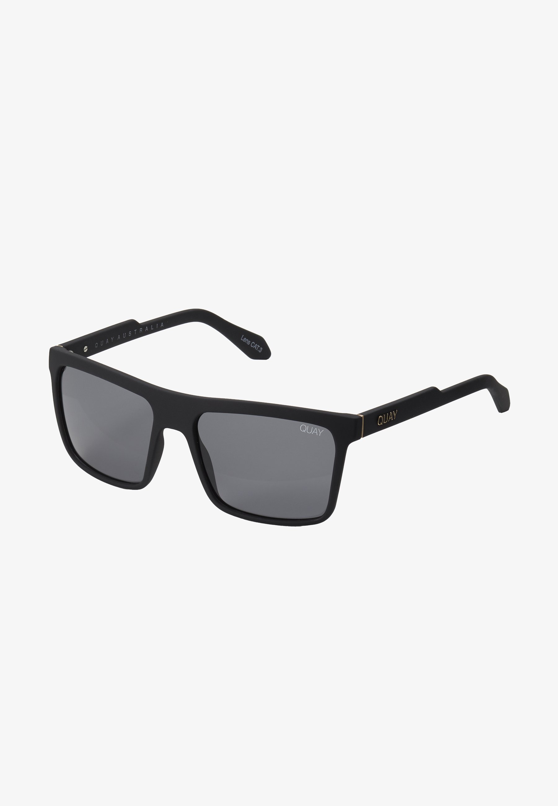 QUAY AUSTRALIA LET IT RUN - Occhiali da sole - nero opaco
