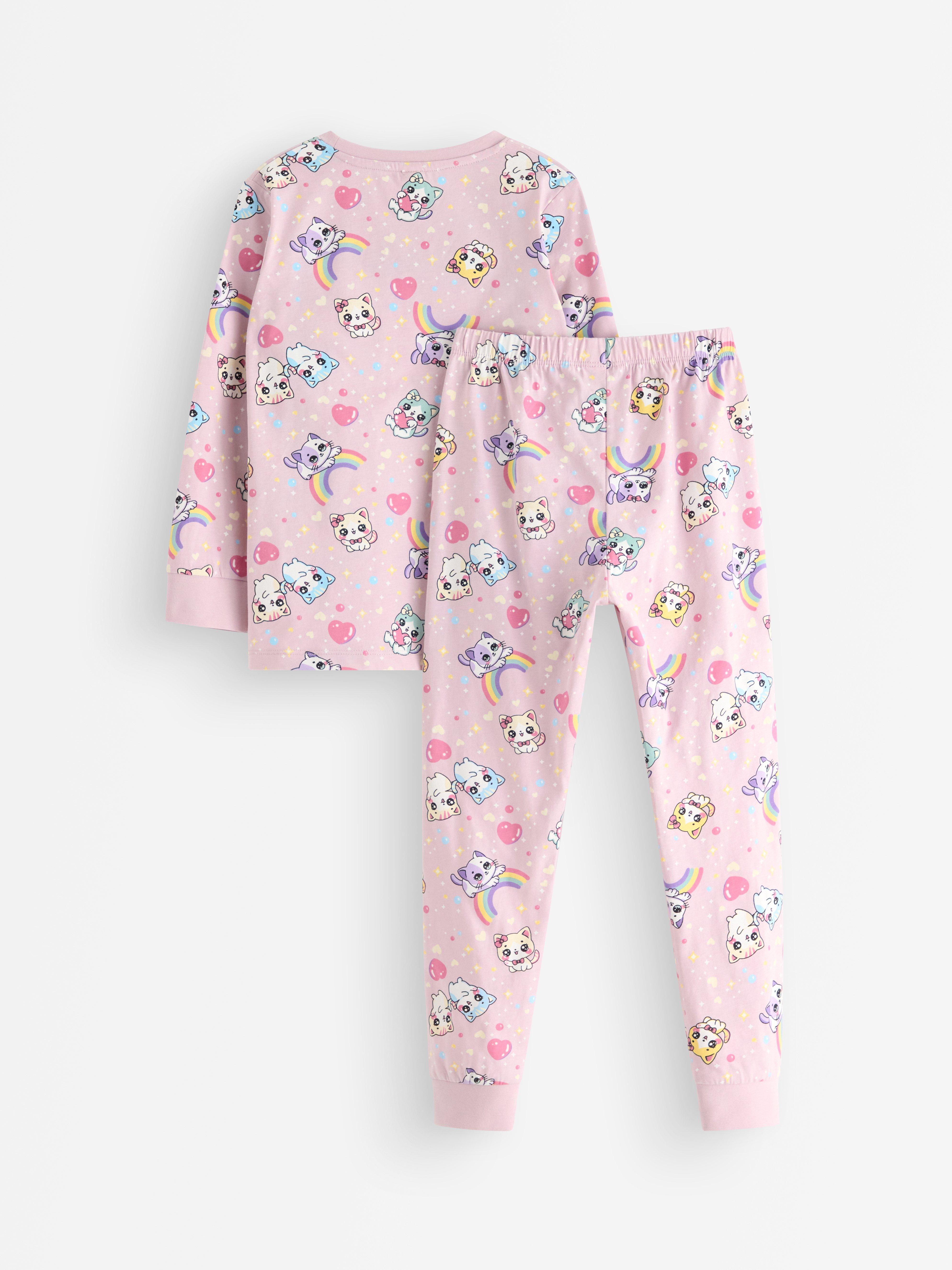 Conjunto de pijama rosa-claro