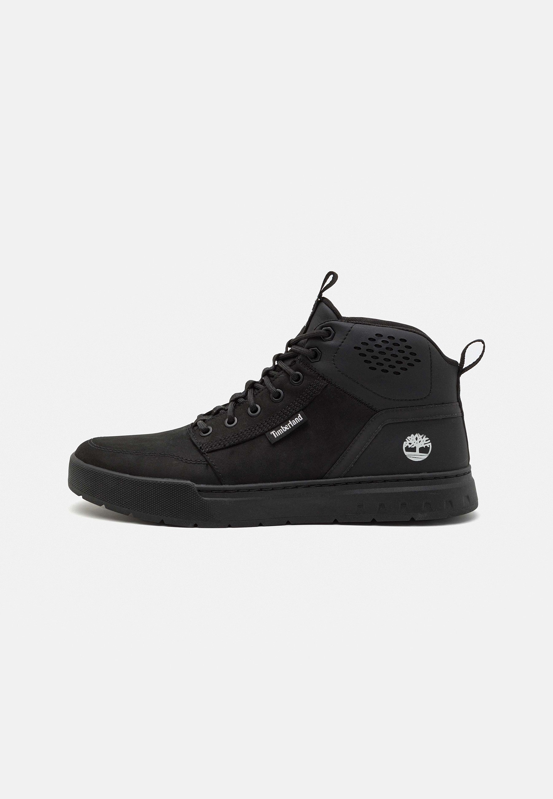 Timberland MAPLE GROVE SPORT MID - Hoge sneakers - zwart