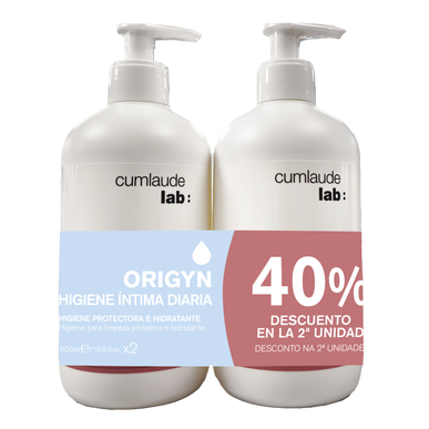 Cumlaude Lab Pack Origyn Daily Intimate Hygiene Mild Intimate Cleansing Gel 2 x 500 ml 2 x 500 ml