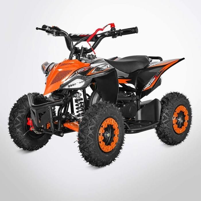 Quadriciclo de bolso TIRAX 49 - Mini Quadriciclo Infantil 50cc - Laranja