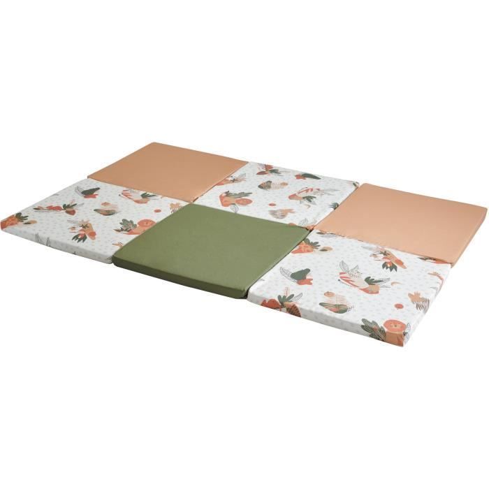 TINEO AMAZONIE 5-in-1 Maxi Smart Spielmatte – Multifunktionale Entwicklungsspielmatte – 120 x 180 x 5 cm