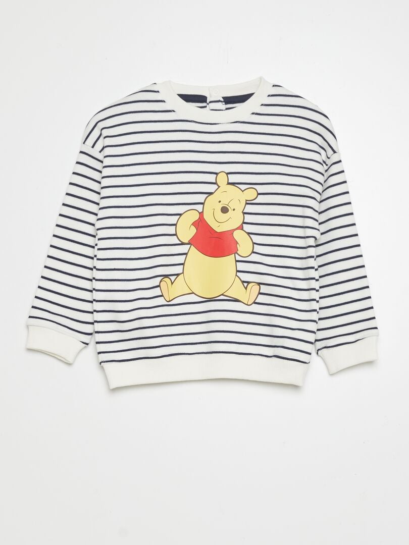 Disney 2-delige pyjamaset (sweatshirt + broek) - wit
