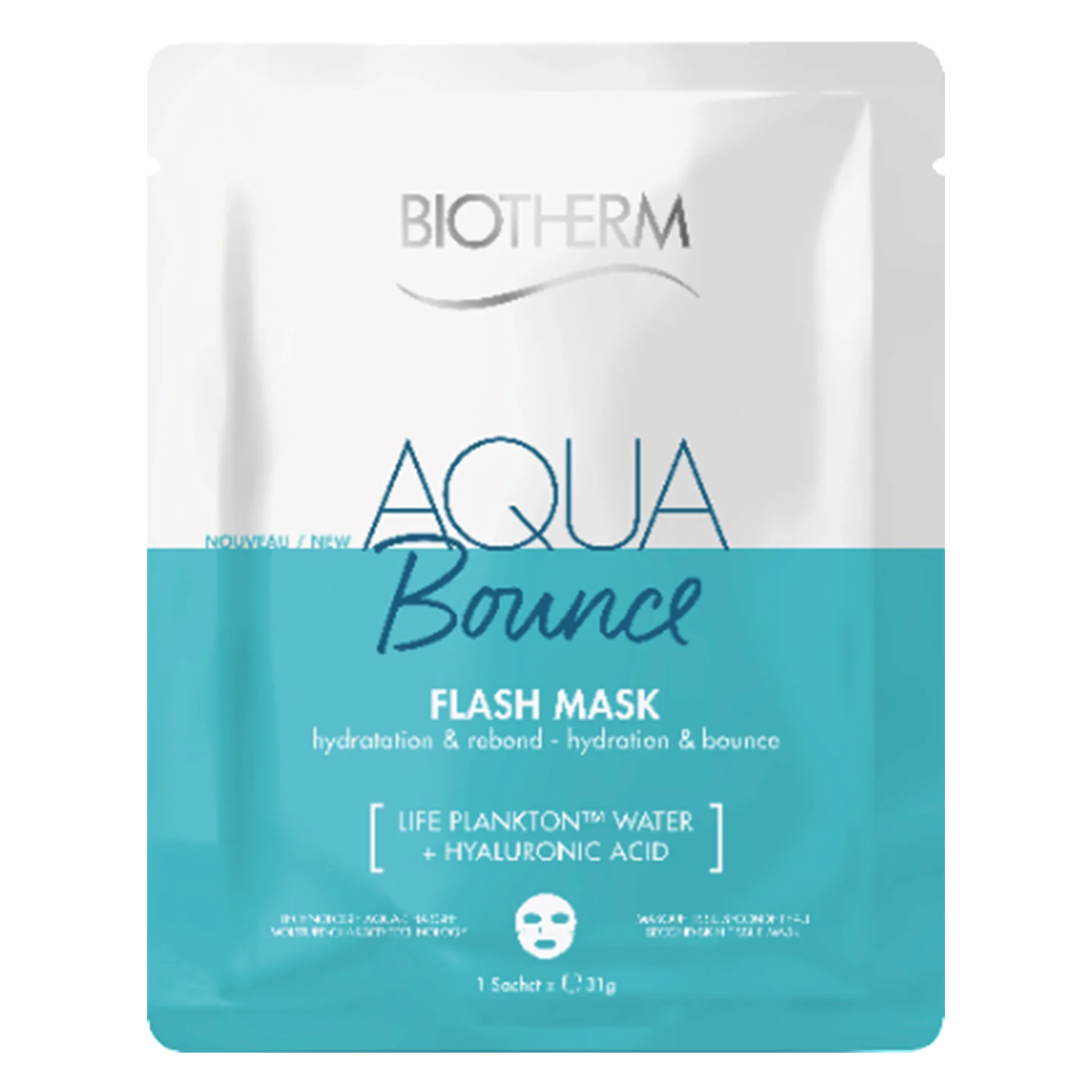 Aquasource Aqua Bounce Flash Mask - Maschera Idratante viso