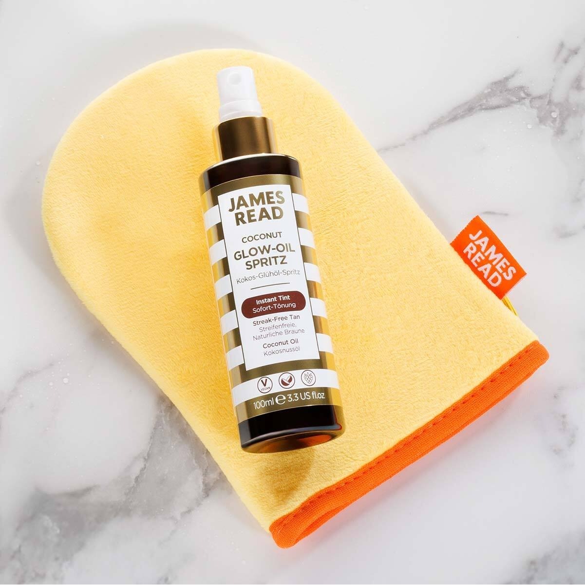 James Read savaiminio įdegio priemonė COCONT GLOW-OIL SPRITZ - COCONUT GLOW-OIL SPRITZ