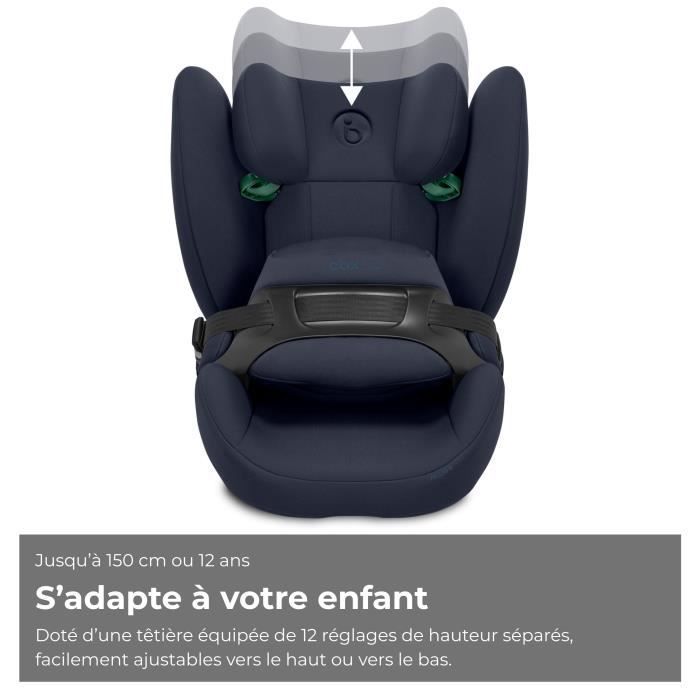 Silla de coche Cybex Pallas B i-Size CBX - 76 a 150 cm - 9 a 50 kg - 15 meses a 12 años - Azul marino Blue Moon