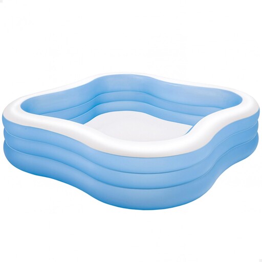 Piscine gonflable carrée Intex 229 x 229 x 56 cm - 1 250 litres
