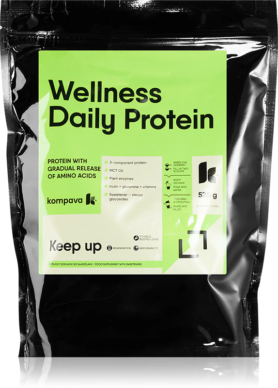 Kompava Wellness Daily Protein voedingssupplement met eiwitten en aminozuren