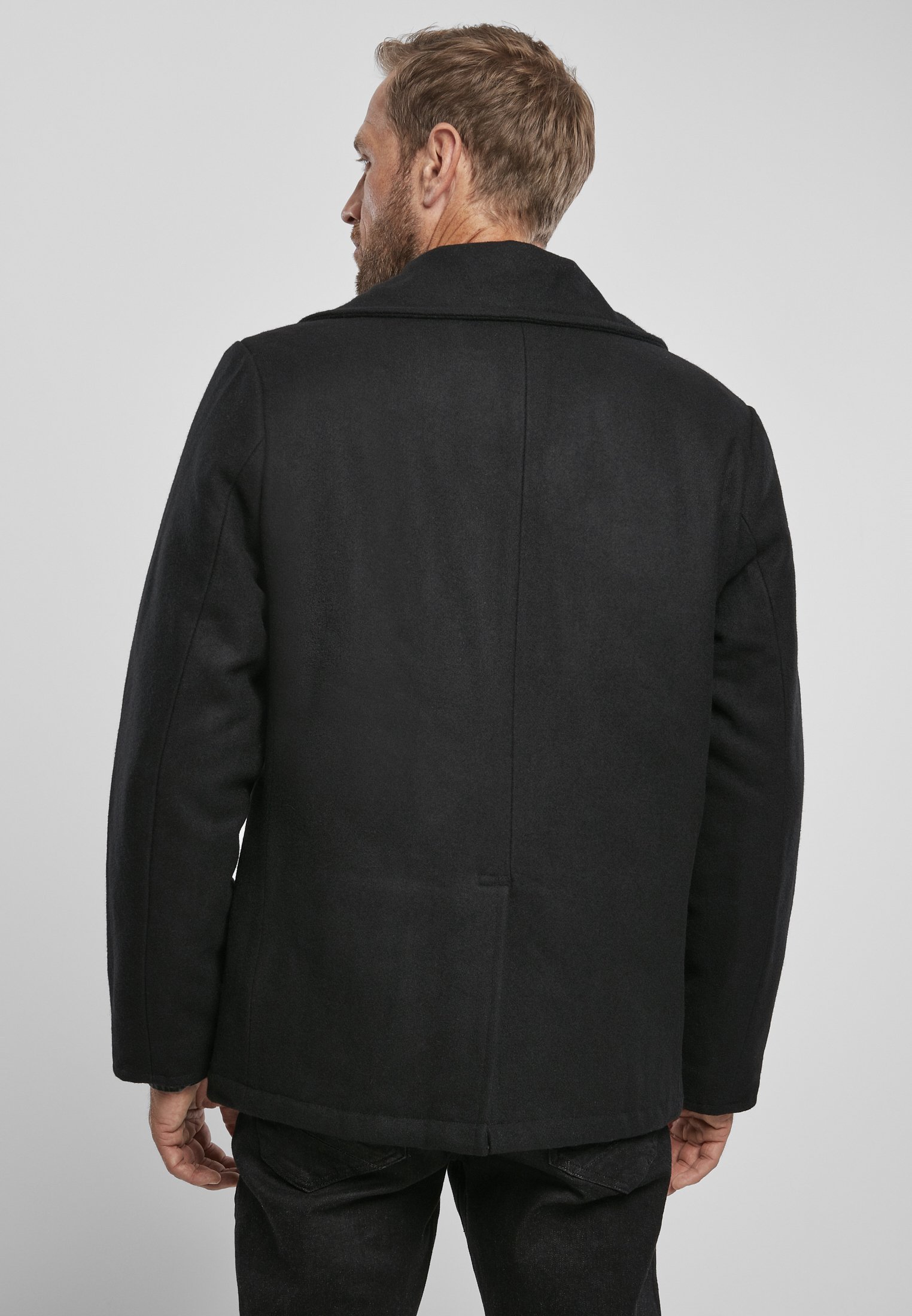 Brandit PEA COAT - Giacca leggera - blu navy