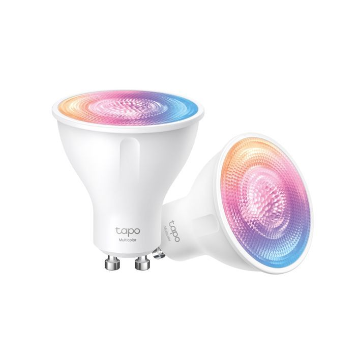 Bombilla LED inteligente WiFi GU10 Tapo - L630 - Multicolor 2200K-6500K - 3,7 W - Compatible con Alexa/Google Home