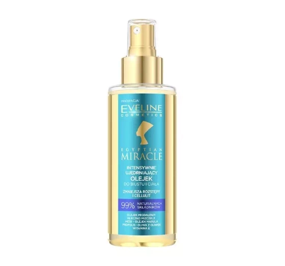 Eveline Cosmetics Egyptian Miracle intensywnie ujędrniający olejek do biustu i ciała 150 ml