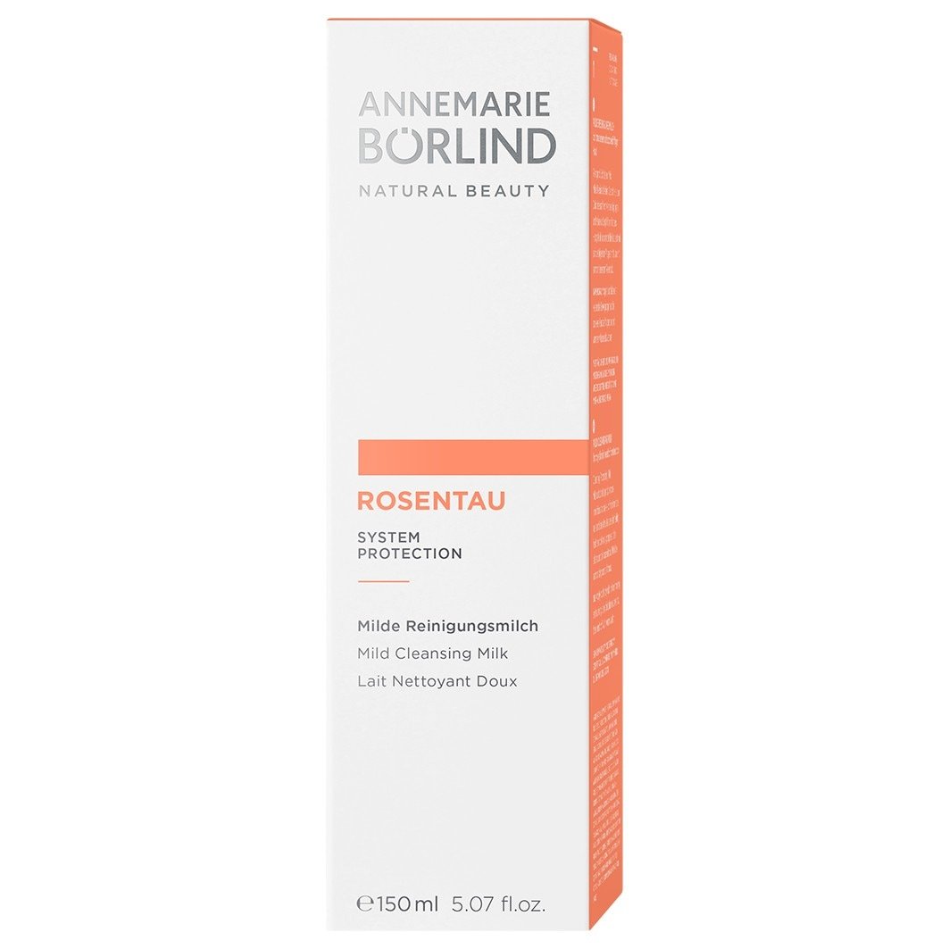 ANNEMARIE BÖRLIND valomasis pienelis ROSENTAU švelnus valomasis pienelis - 150 ml