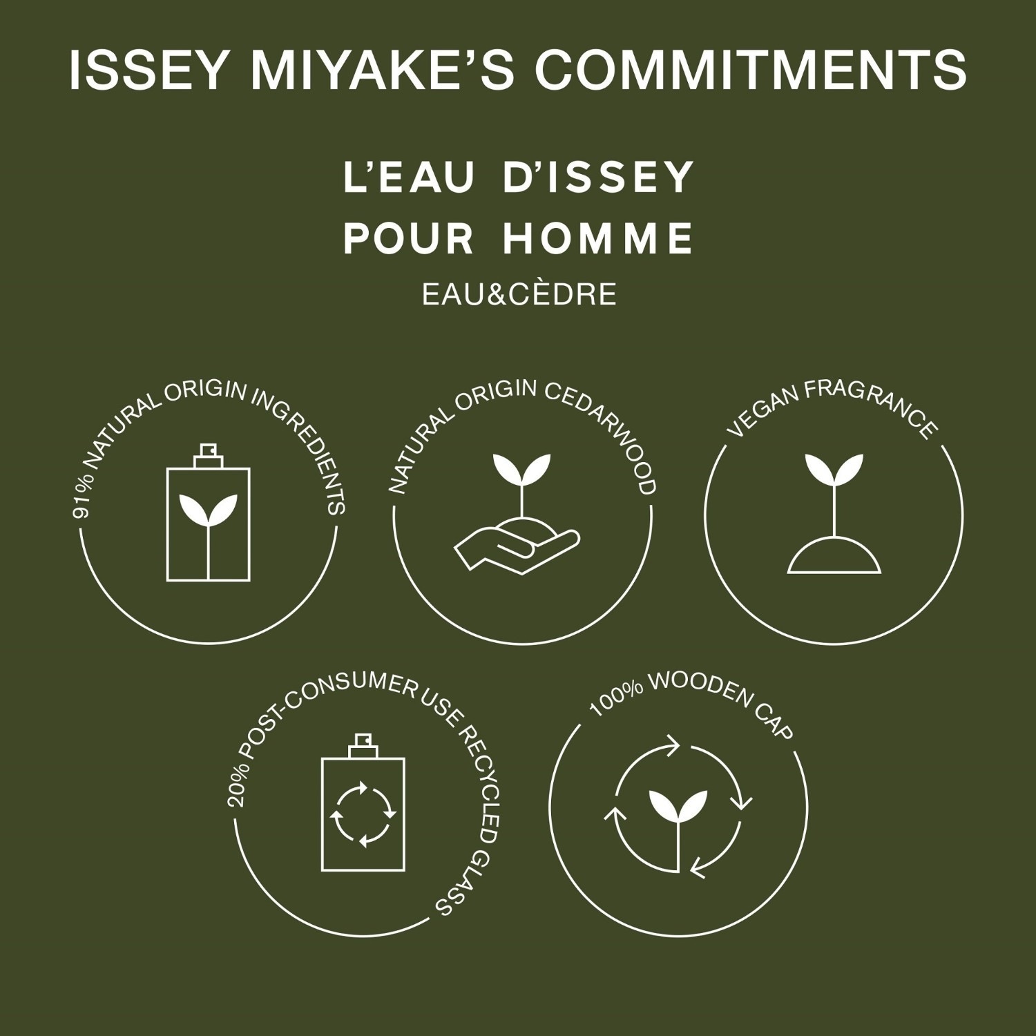 Issey Miyake L'Eau d'Issey pour Homme Eau & Cèdre Eau de Toilette Intense - 50 ml