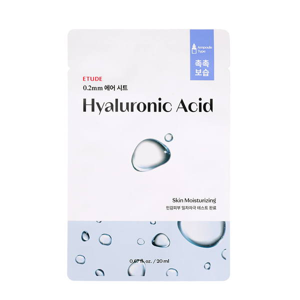 Etude 0,2 mm terapeutická vzduchová maska s kyselinou hyalurónovou - 20 ml