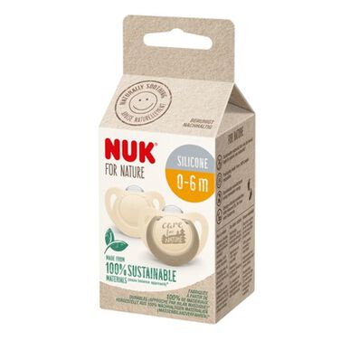 Nuk Tutit Nature Cream 0-6M 2 kpl 2 kpl
