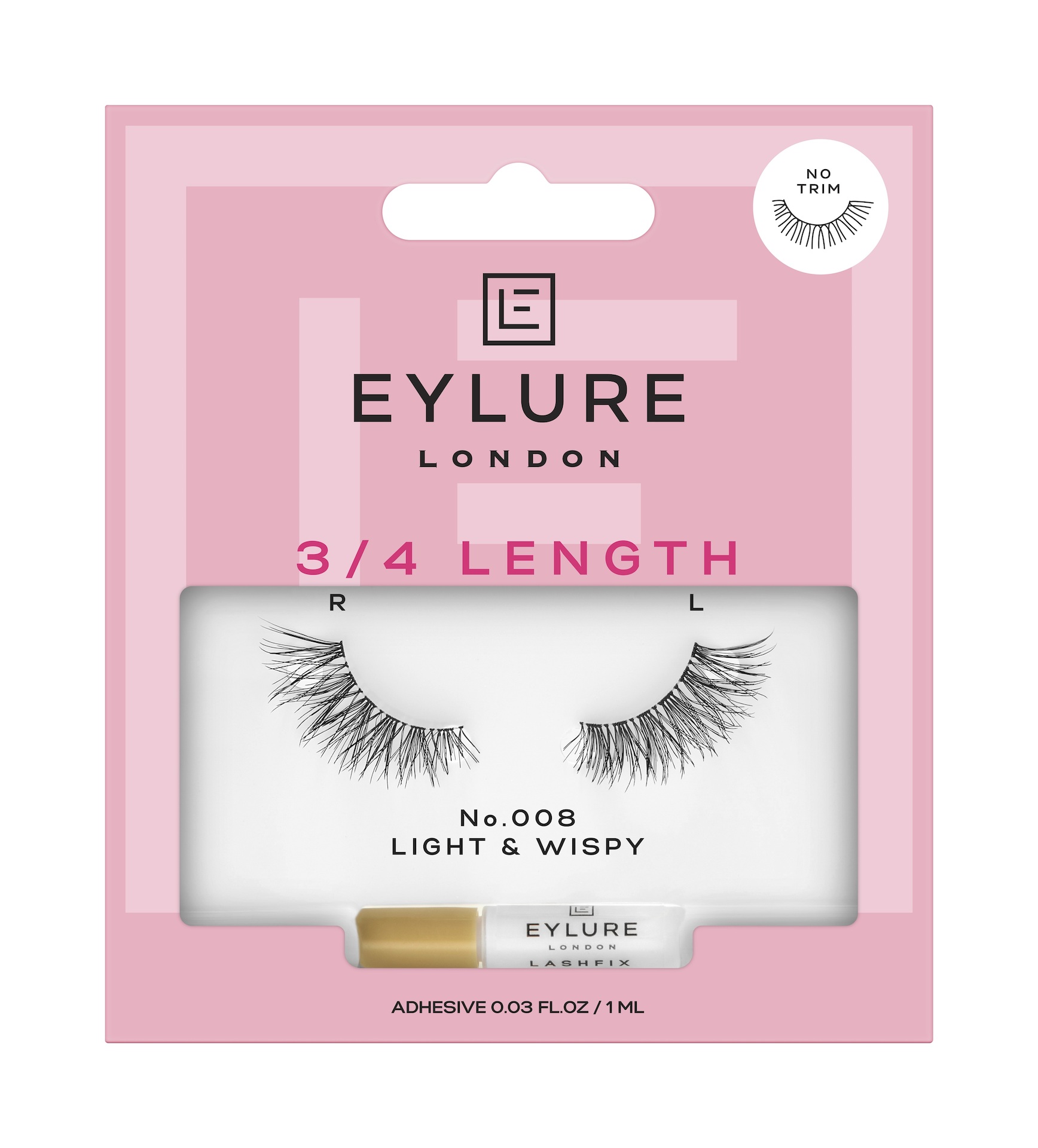 Gene false 008, lungime ¾ - Eylure